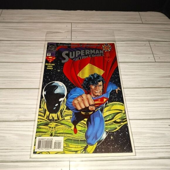 Superman In Action Comics #0 The Beginning Of Tomorrow Oct 1994 DC Comics - Picture 1 of 9